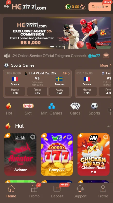 HC777 Game App