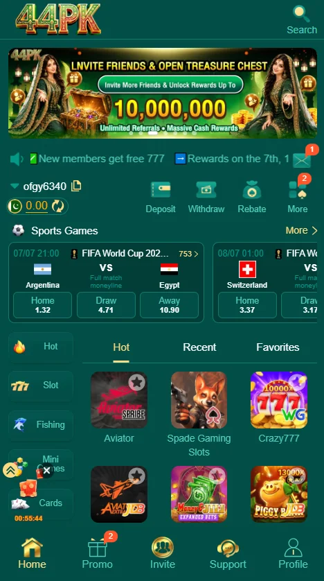 44PK Game App