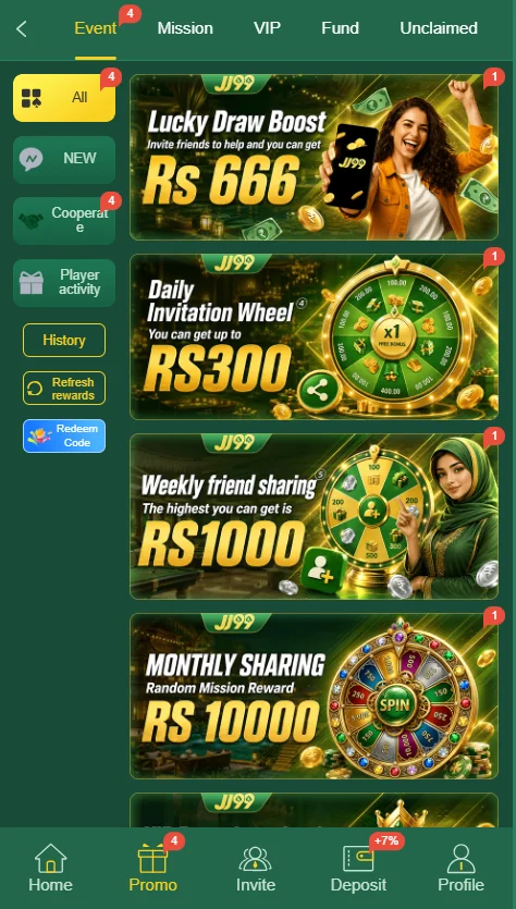 JJ99 Game Promotion