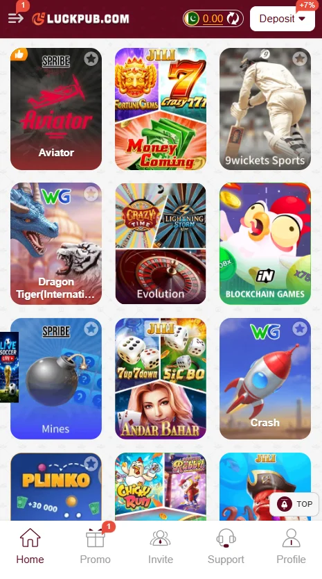LUCKPUB Game
