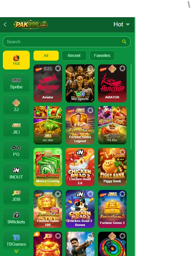 PAK998 Game