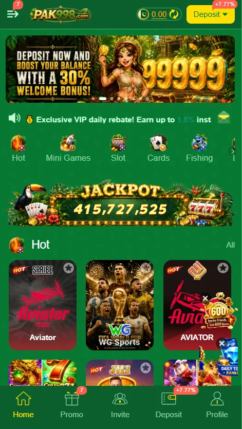 PAK998 Game App