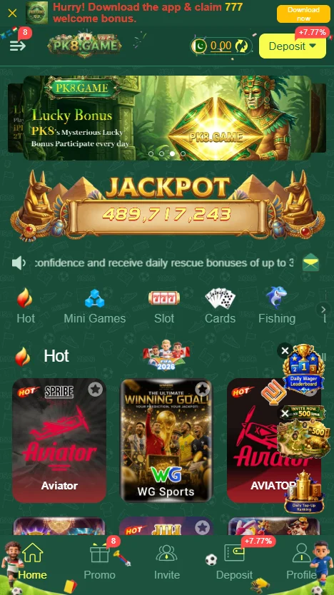 PK8 Game App