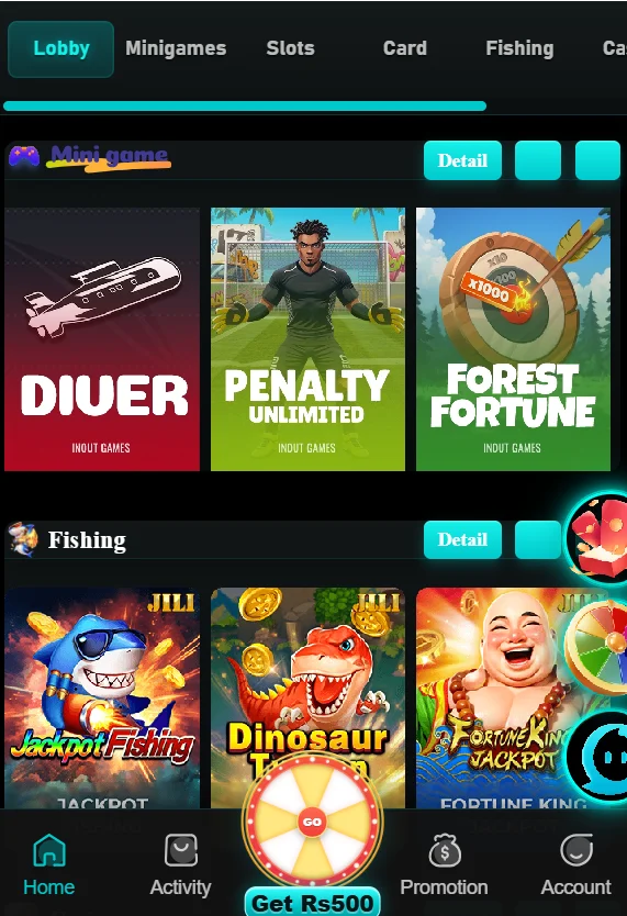 77PKR Game App