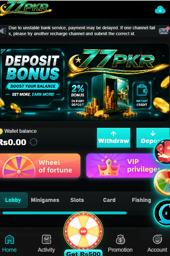 77PKR Game