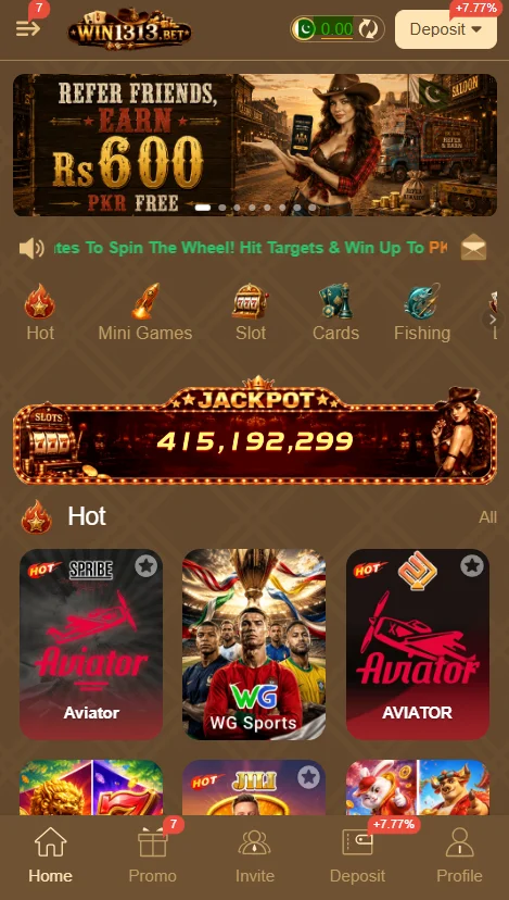 WIN1313 Game App