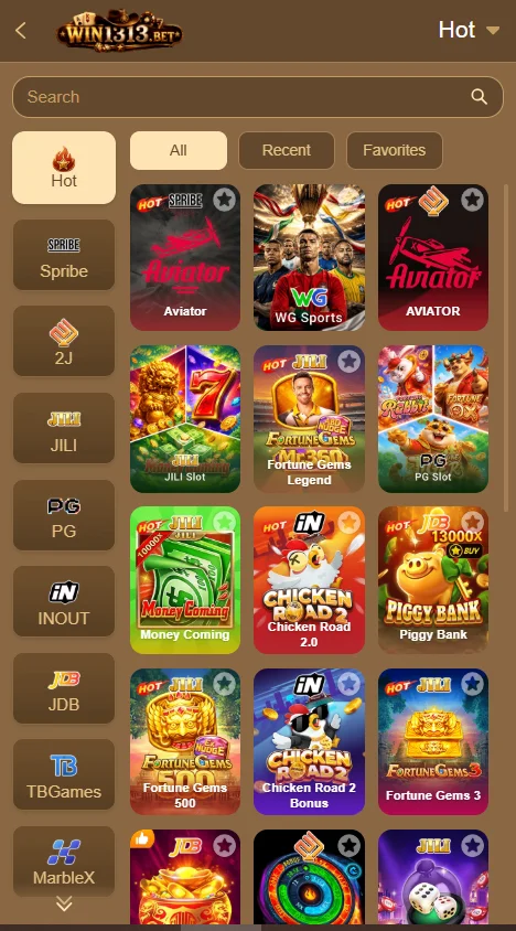 WIN1313 Game