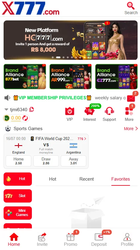 X777 Game App